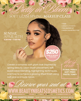 Pretty in Bloom: Soft Glam Spring Class (Beginner Makeup Class)