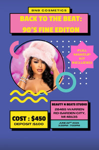 Back to the Beat : 90s Fine Makeup Class